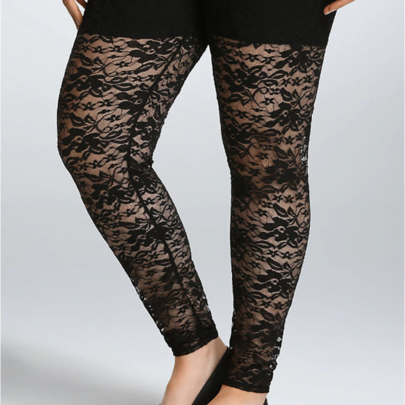 torrid Pants - Torrid Lace Leggings